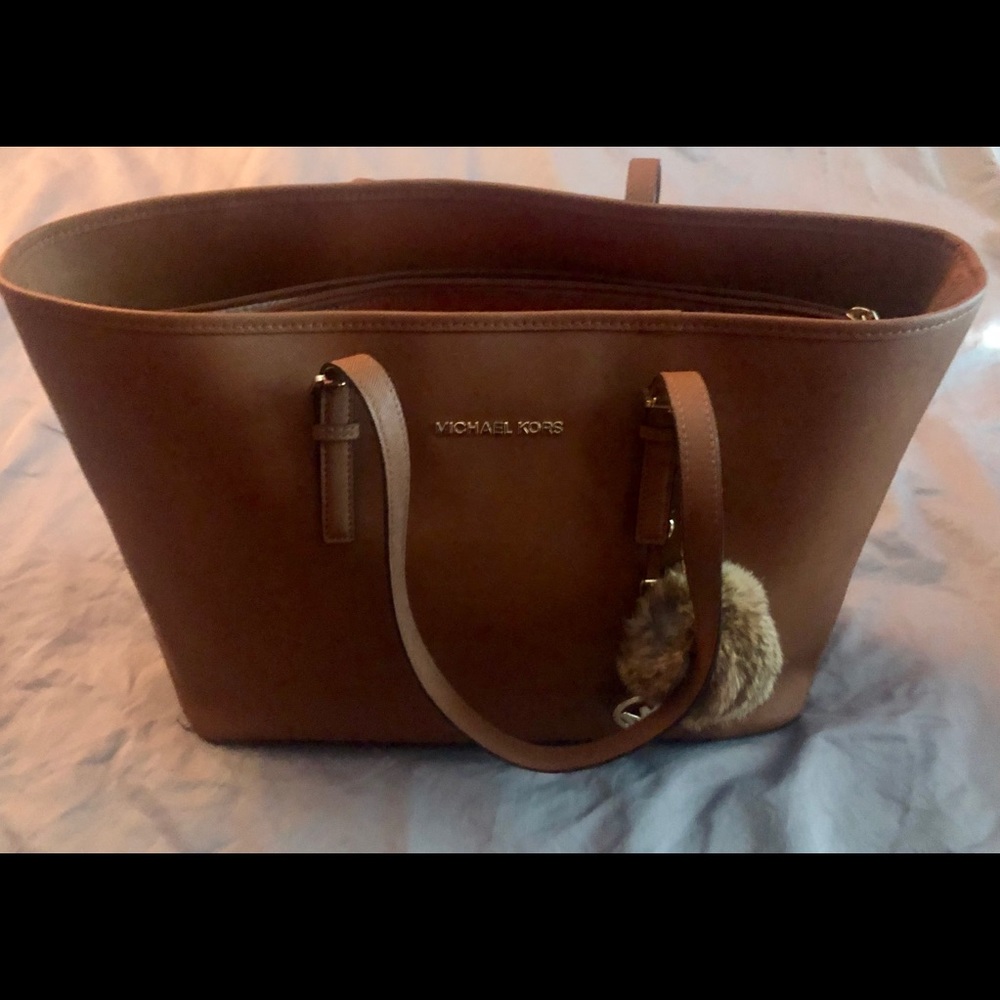 Michael Kors jet set travel tote bag